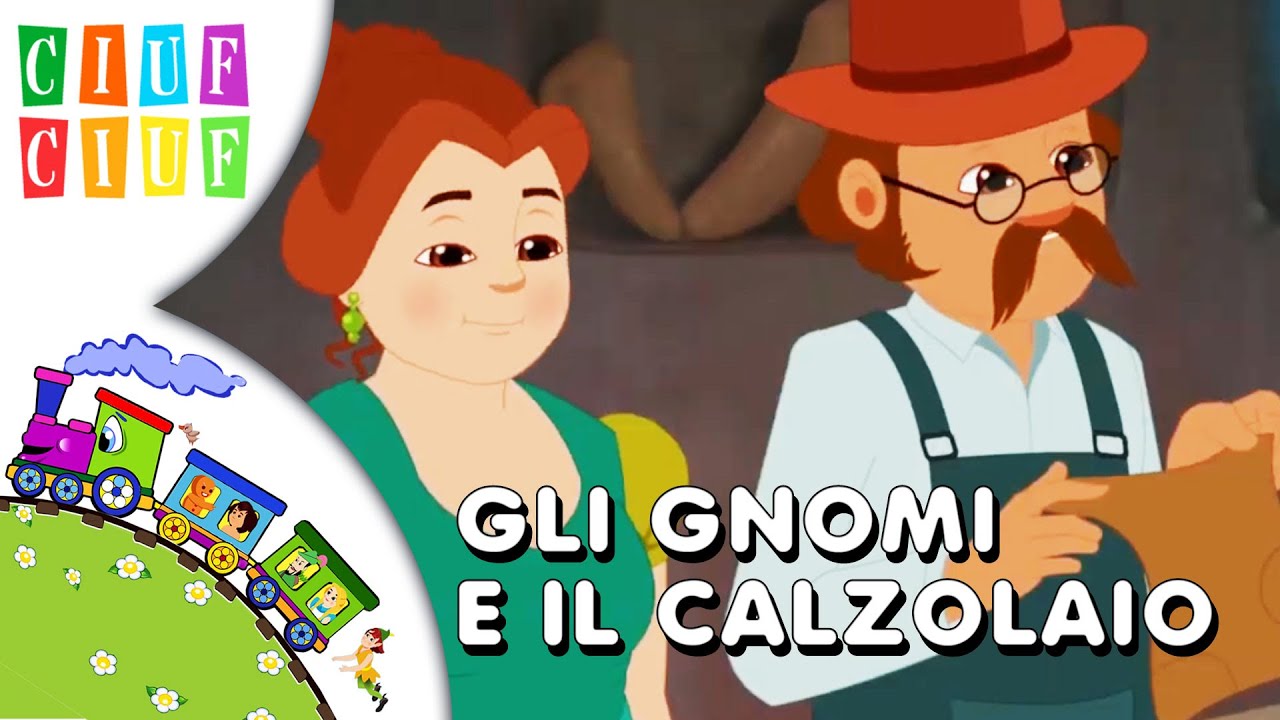 HANSEL E GRETEL a cartoni animati | La fiaba degli GNOMI e IL CALZOLAIO | Ciuf Ciuf