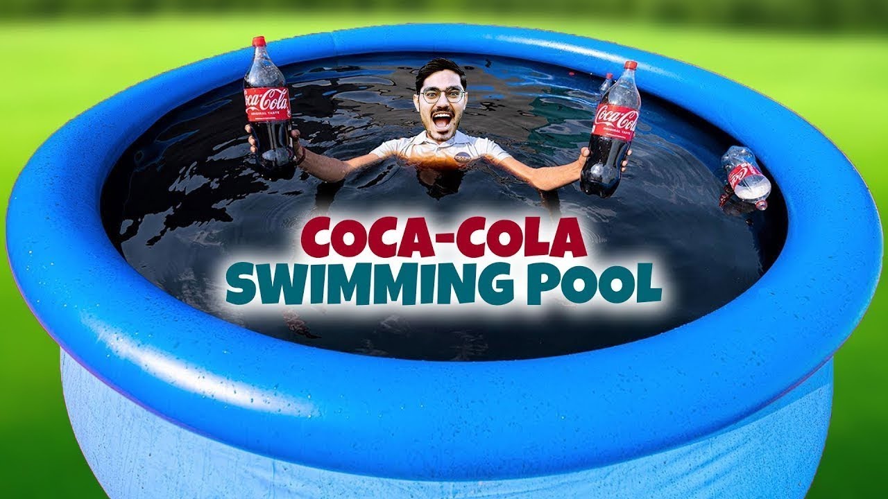 We Made Biggest Coca Cola Swimming Pool😱   क्या कोका कोला में नहाके मैं काला हो जाऊँगा 😅