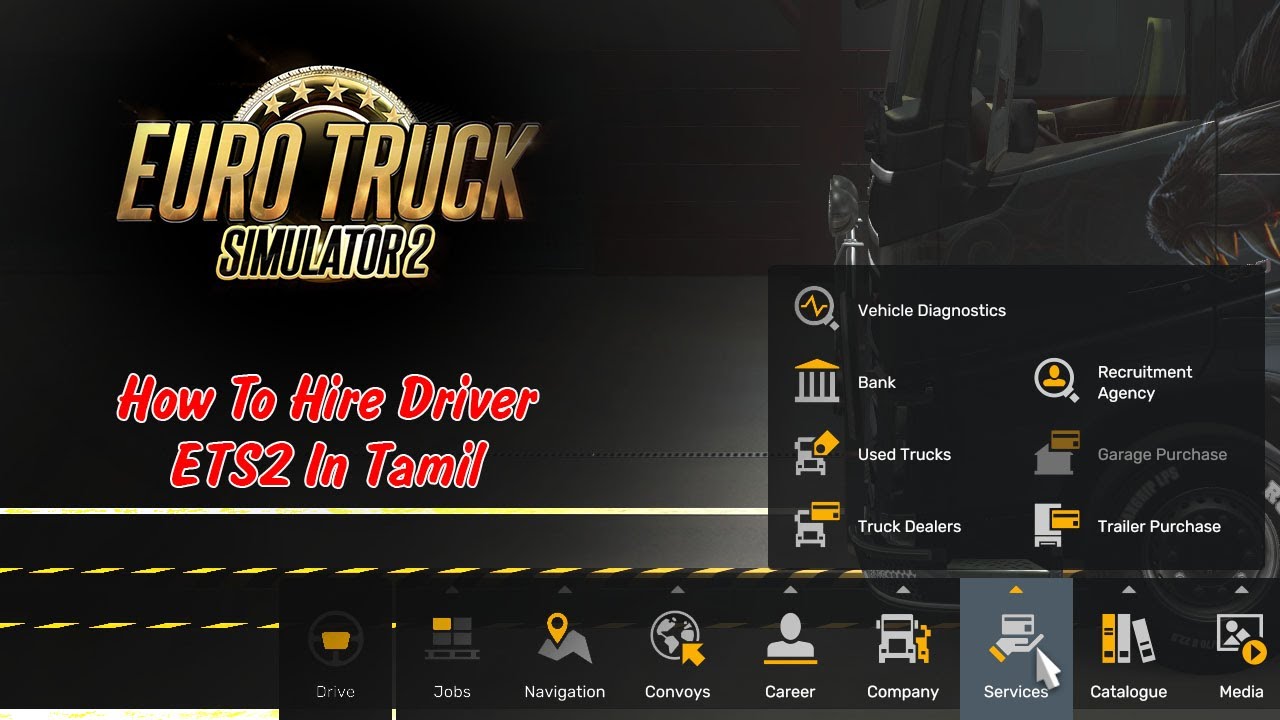How To Hire Driver | Tamil | Euro Truck Simulator 2 | Master 360 Play