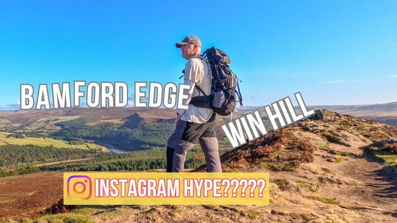Exploring Win Hill & Bamford Edge | Stunning Peak District Walk from Ladybower Reservoir