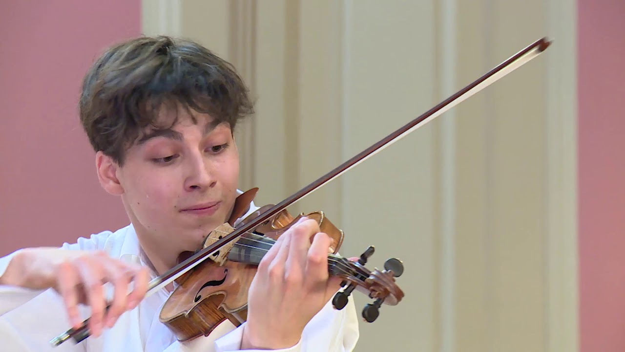 NATHAN MIERDL / Menuhin Competition 2018, Senior semi-finals