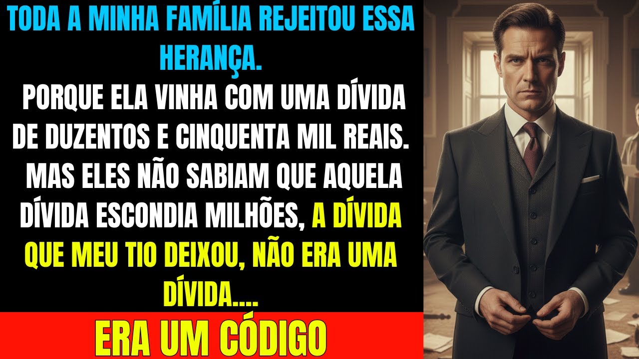 Todos fugiram, mas eu aceitei a herança. O que os cobradores não sabiam era que a....