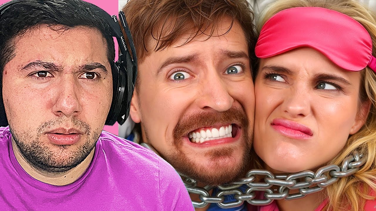 AbrahamBass Reacciona a Sobrevive 30 Días Encadenado A Tu Ex -REACCION a MRBEAST