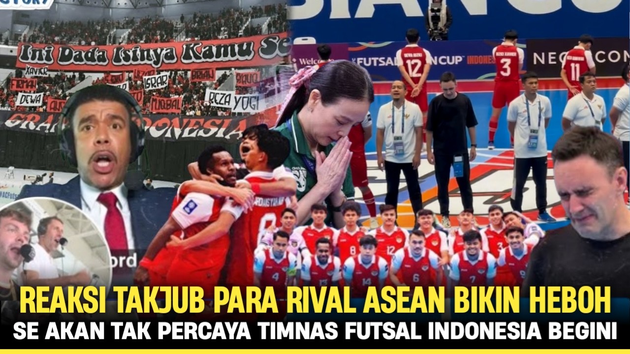 ASEAN SUNGKEM! Vietnam & Thailand Ikut Terharu Timnas Fitsal Indonesia Ke Final, Hector Souto Nangis