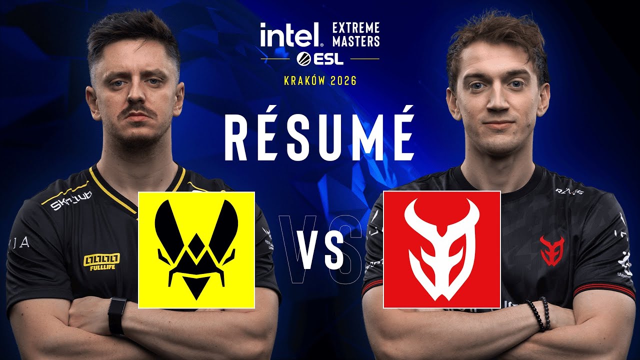 VITALITY vs 3DMAX : Le résumé - IEM Kraków 2026