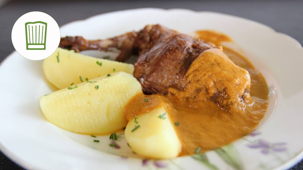 Kaninchenbraten Wedauer Art | Chefkoch.de