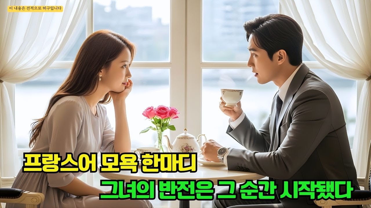 친구 대신 맞선에 나간 여성, 프랑스어로 실업자라며 무시당했지만 알고 보니 8개 언어에 능통한 최정상 통역사였다!