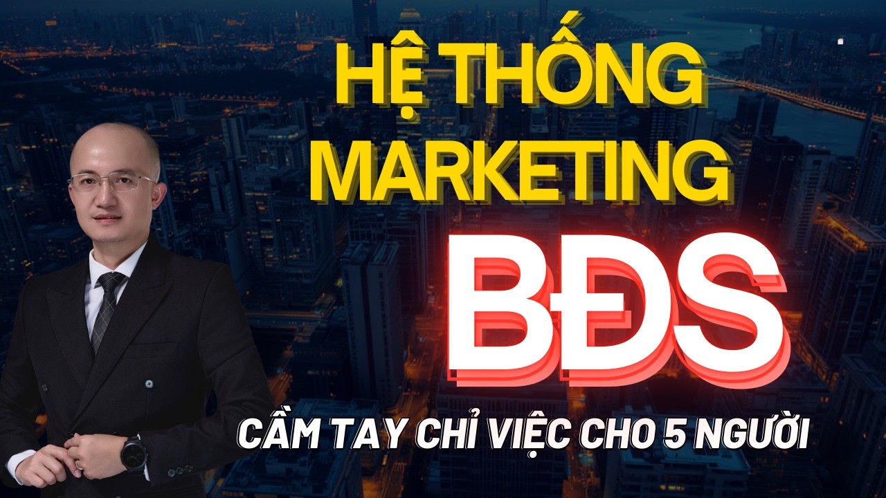 Nhận cầm tay chỉ việc cho 5 bạn xây dựng hệ thống marketing đa kênh đến khi kiếm ra tiền