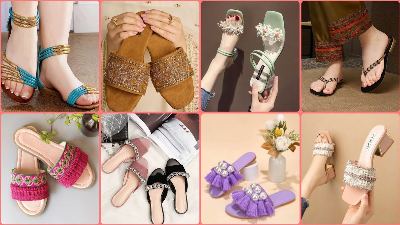 Ladies and women's flat shoes and comfortable shoes so beautiful designer and gorgeous amazing ideas