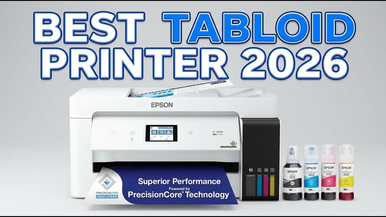 Best Tabloid Printer 2026: Top 6 Wide-Format Printers for Professional 11x17 Printing