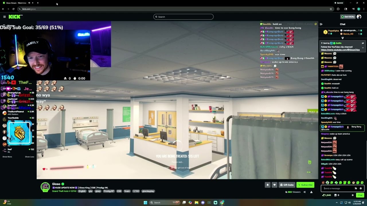 Ricky gets Gifted to F8 With Gios Chain and Sees His Reaction | Prodigy Rp 2.8