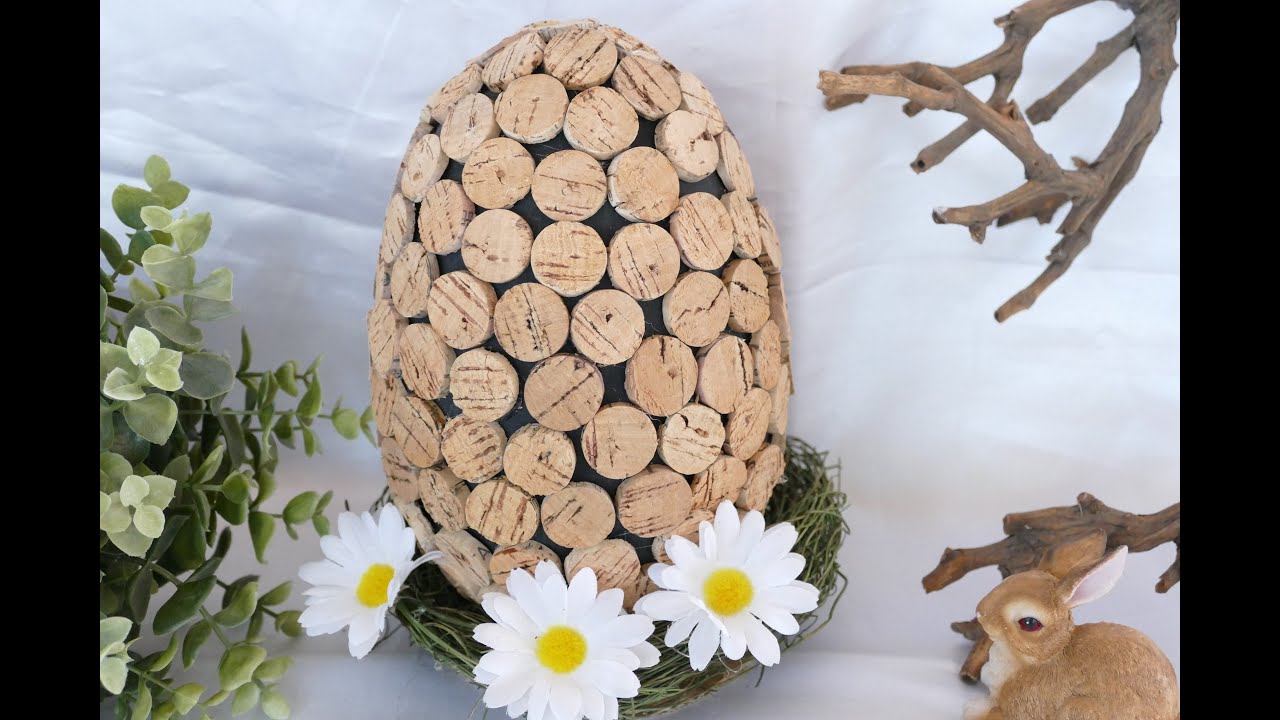 DIY Osterei XXL – DIY Osterdeko – DIY Osternest – DIY Easter egg XXL – Decoración de primavera