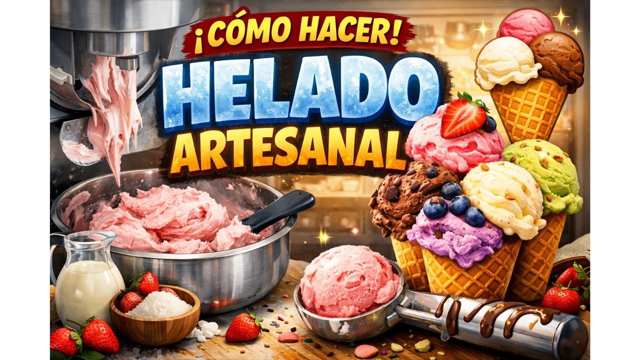 Elaboración de helado