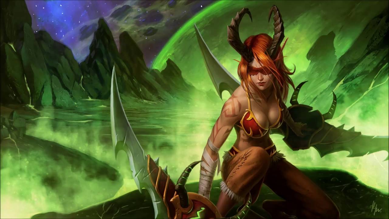 World of Warcraft: Legion Soundtrack - Demon Hunter Theme.
