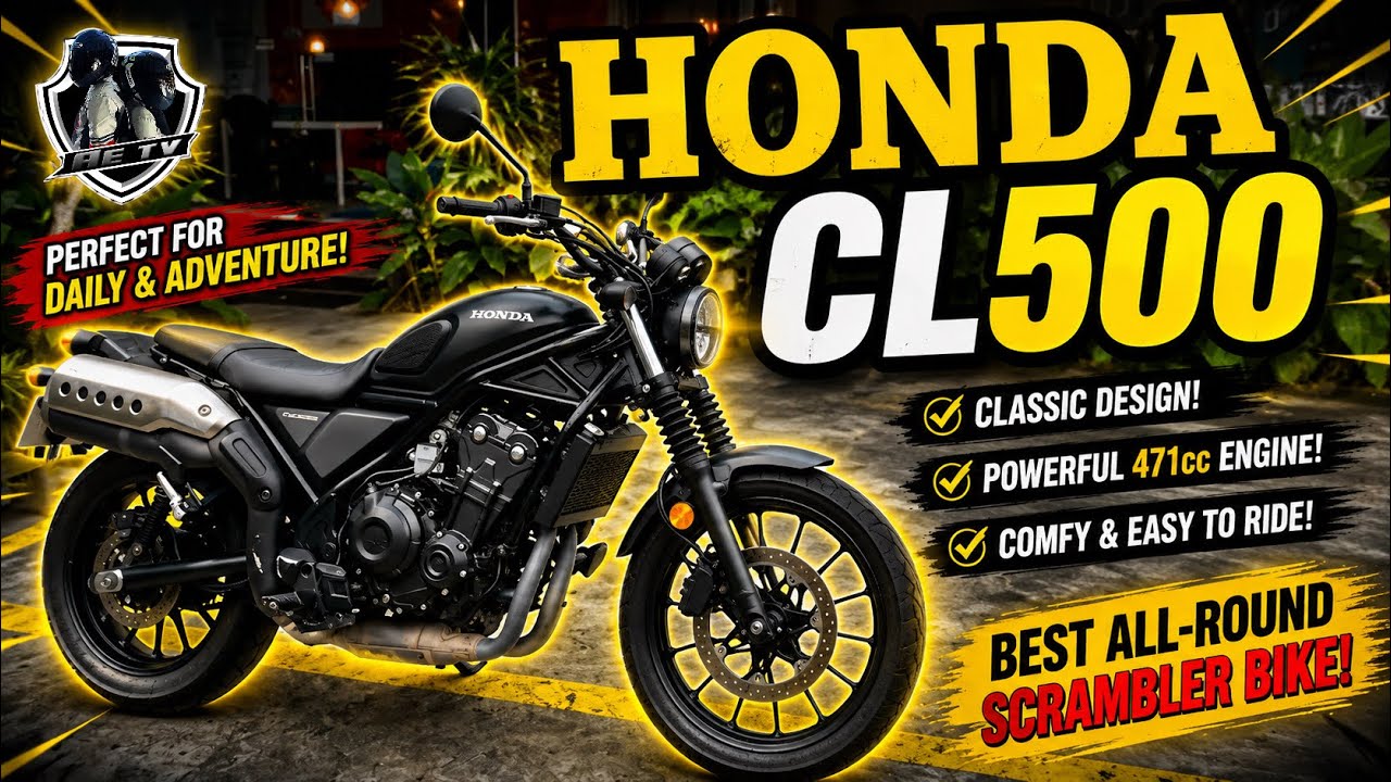 Honda CL500 | Full Review & Soundcheck | AE TV