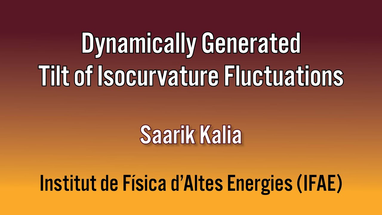 Special FTPI Seminar - 1/13/26 - Saarik Kalia - IFAE