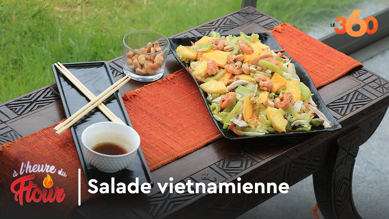 À l'heure du ftour : Salade vietnamienne