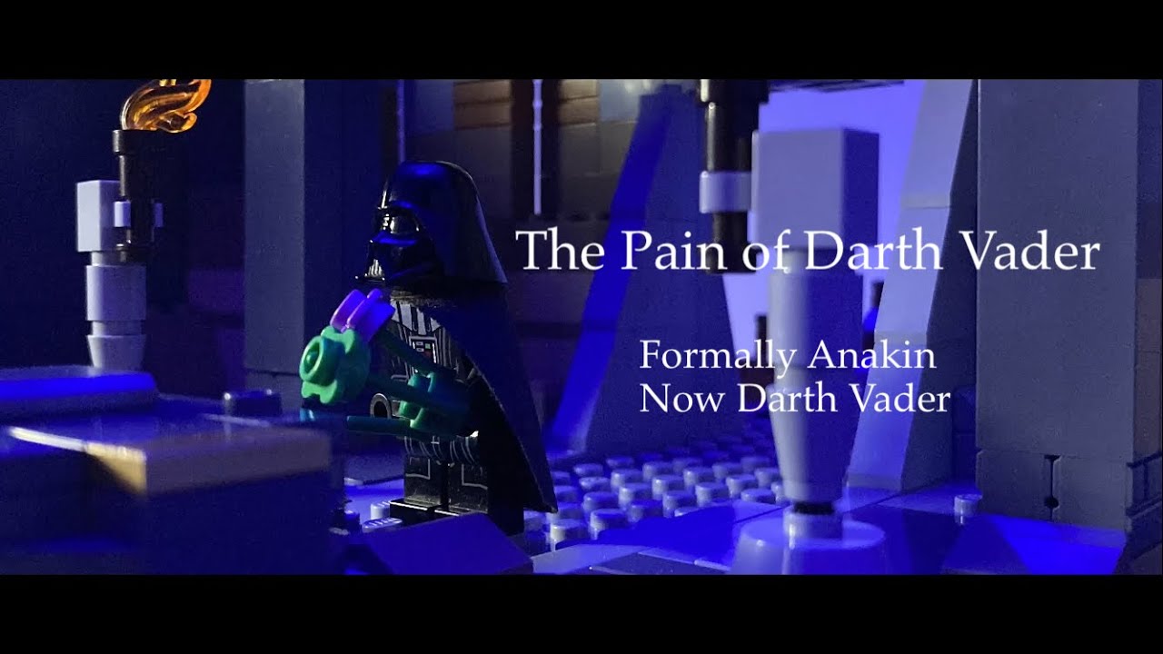 Vaders Funeral | Darth Vader Visits Padmes Grave (Lego Star Wars Stopmotion) [4K]