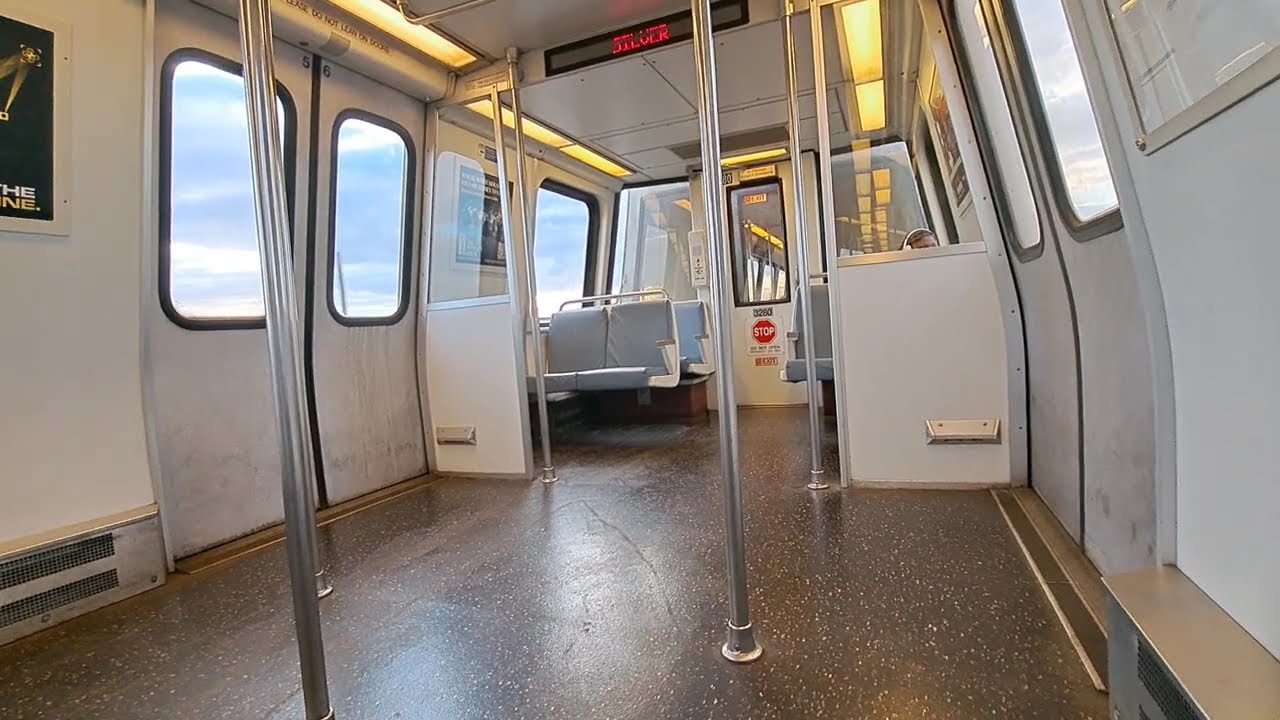 WMATA Silver Line ride from New Carrollton to Eastern Market