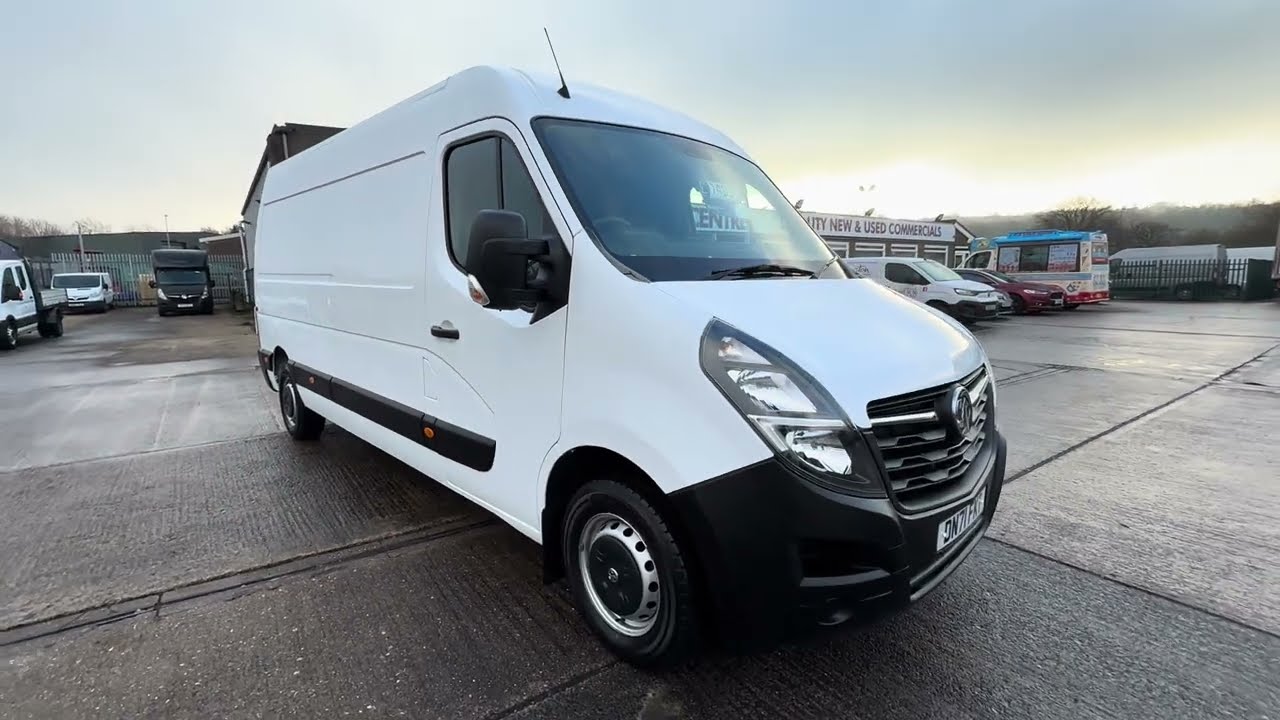2021/71 Plate Vauxhall Movano 2.3 TD 135ps L3 H2 Lwb Medium roof euro6 