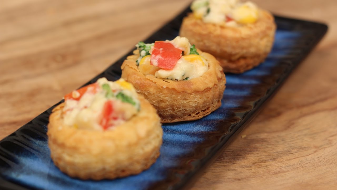 Cheesy Vegetable Vol Au Vent In Gujarati | Snacky Ideas by Amisha Doshi | Sanjeev Kapoor Khazana