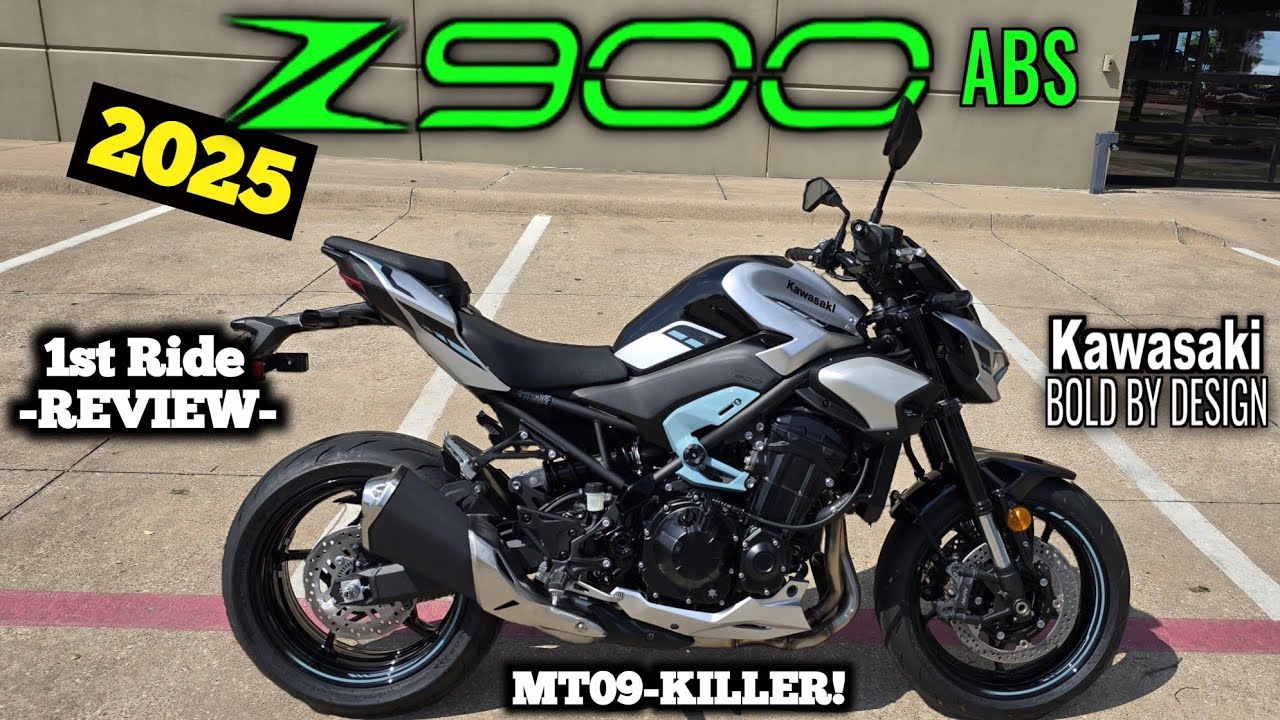 2025 Kawasaki Z900 ABS 1st Ride & Review | Kawasaki's MT-09 Destroyer!