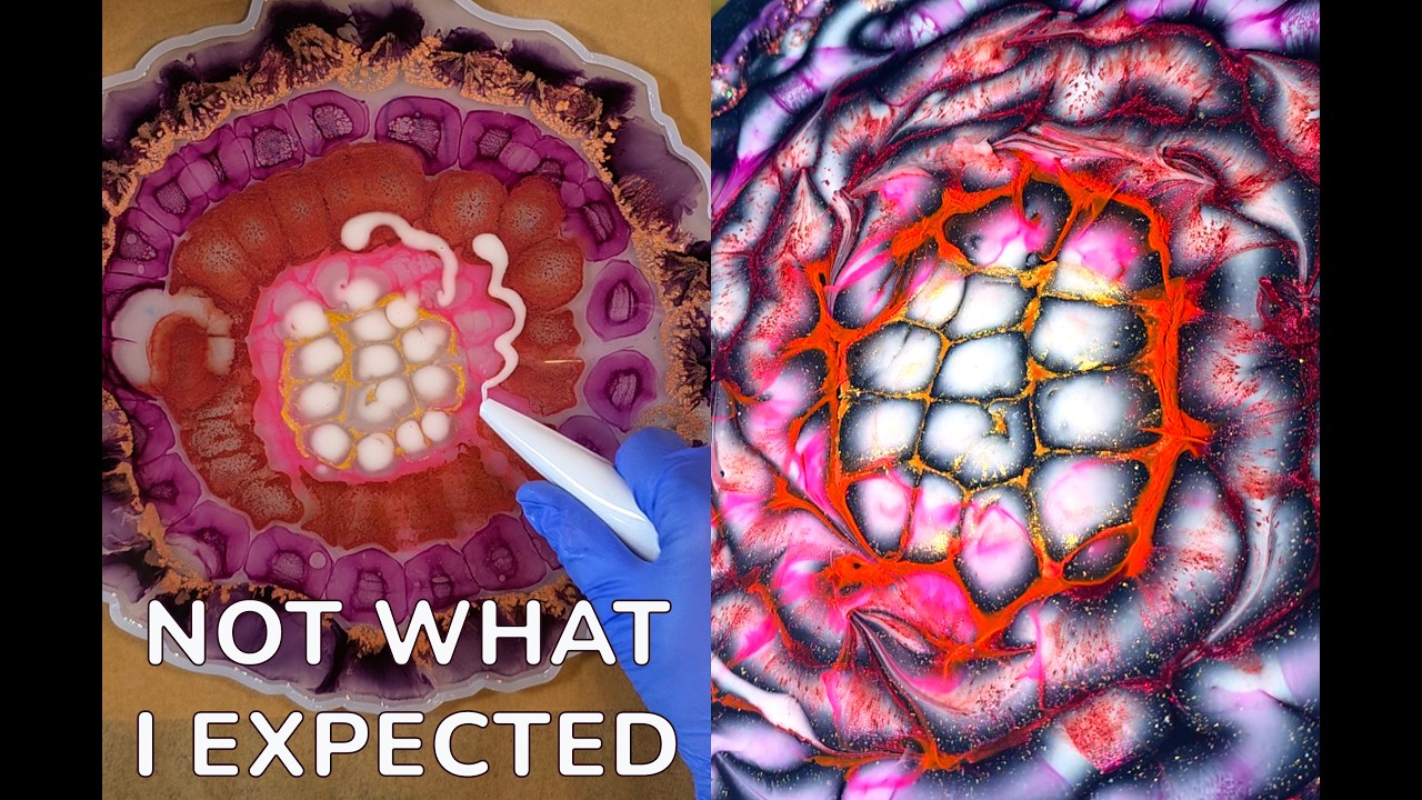 Testing Metallic Alcohol Inks… This Bloom Did Something Unexpected