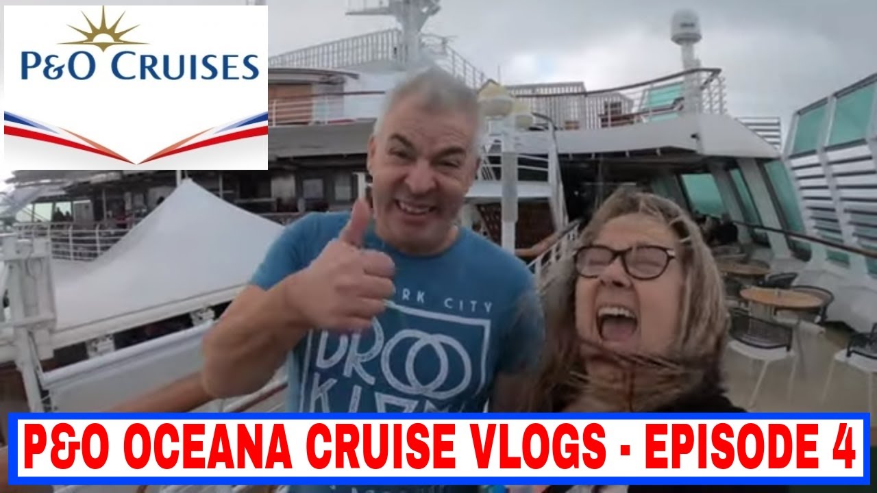 P&O Oceana Cruise Ship Vlogs - Episode 4 - Day at sea with quizzes, sport, cocktails and karaoke!
