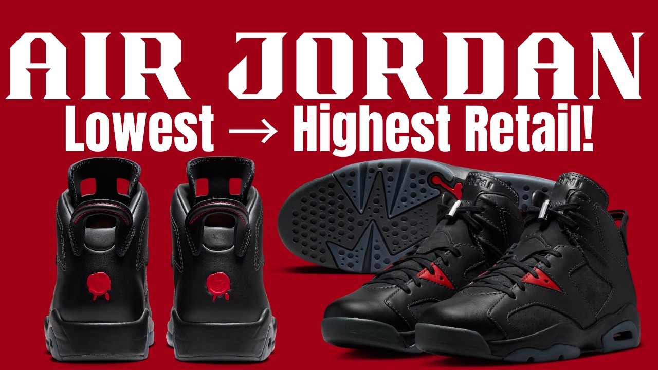 Кроссовки Air Jordans, февраль 2026 года: рейтинг от самых дешевых до самых дорогих!