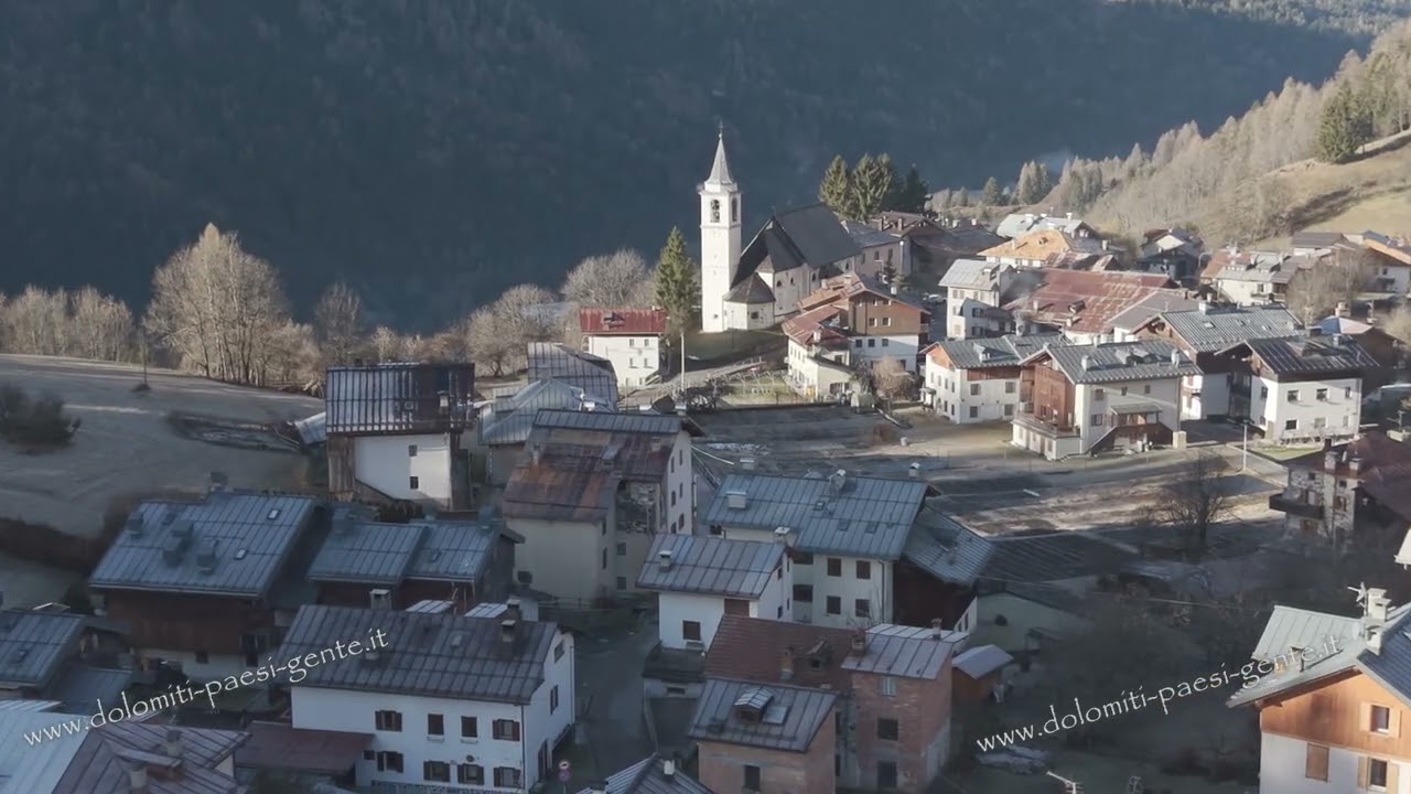 Vinigo e Peaio di Cadore visti dal Drone