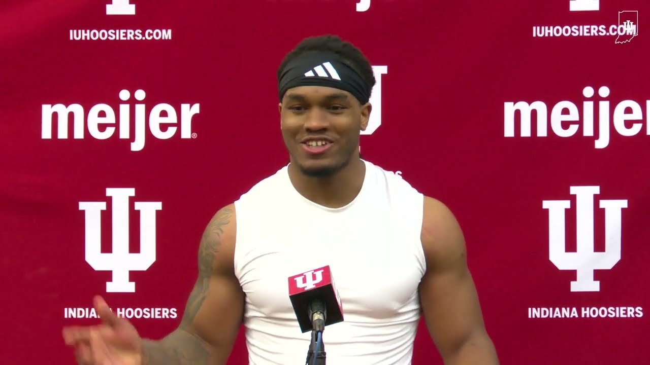 Indiana Football | Lee Beebe Jr. Post-Practice Availability | 3/31/26