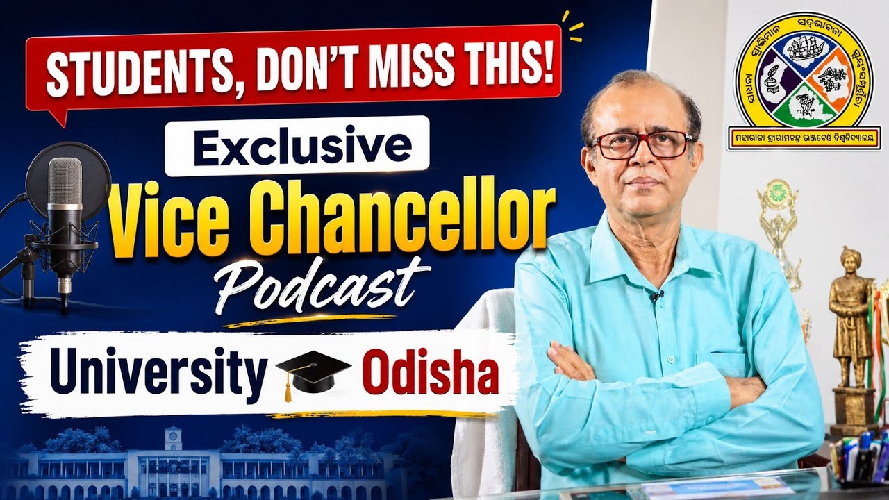 Exclusive Podcast with Vice Chancellor|University Life & Future of Higher Education|Full Interview