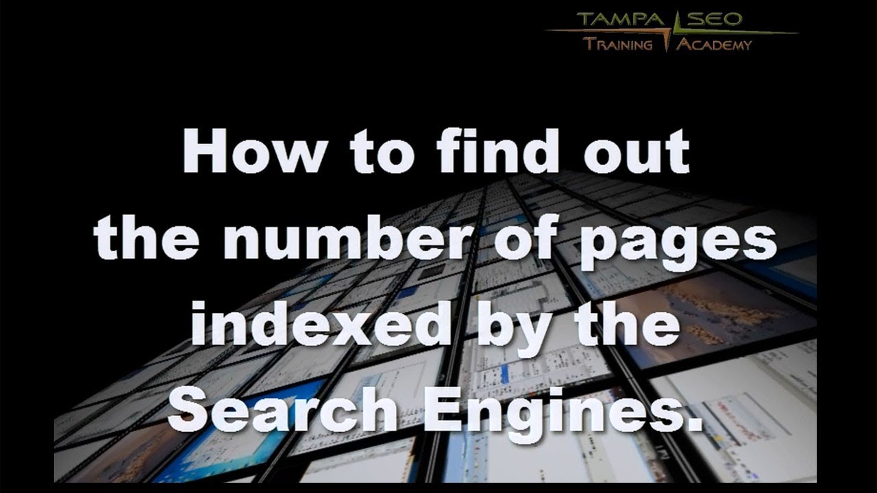 Search Saturation - How many of my pages are indexed by Google and Bing?