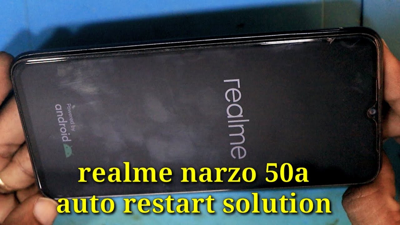 Realme narzo 50a auto restart problem / realme narzo 50a auto on off problem / realme auto on off 