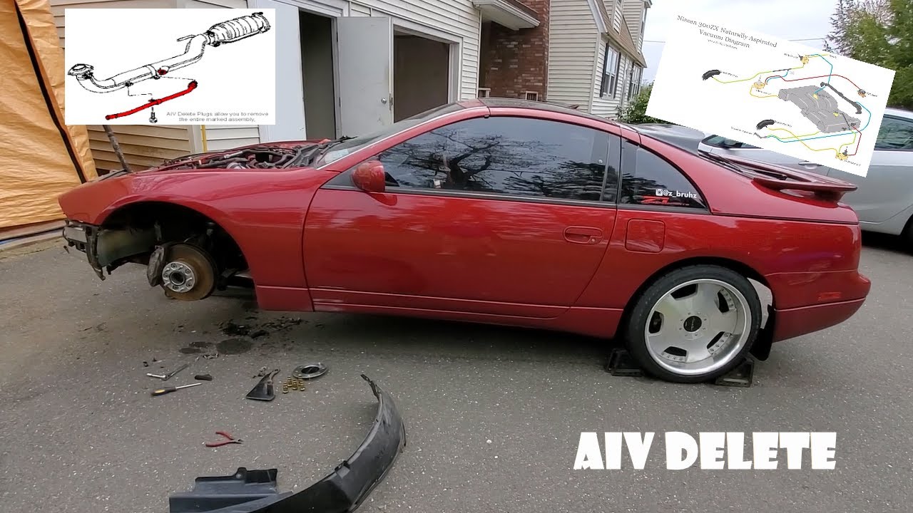 The Best Guide on How to Delete Your AIV on a 1990-1996 Nissan 300zx (Episode 4)