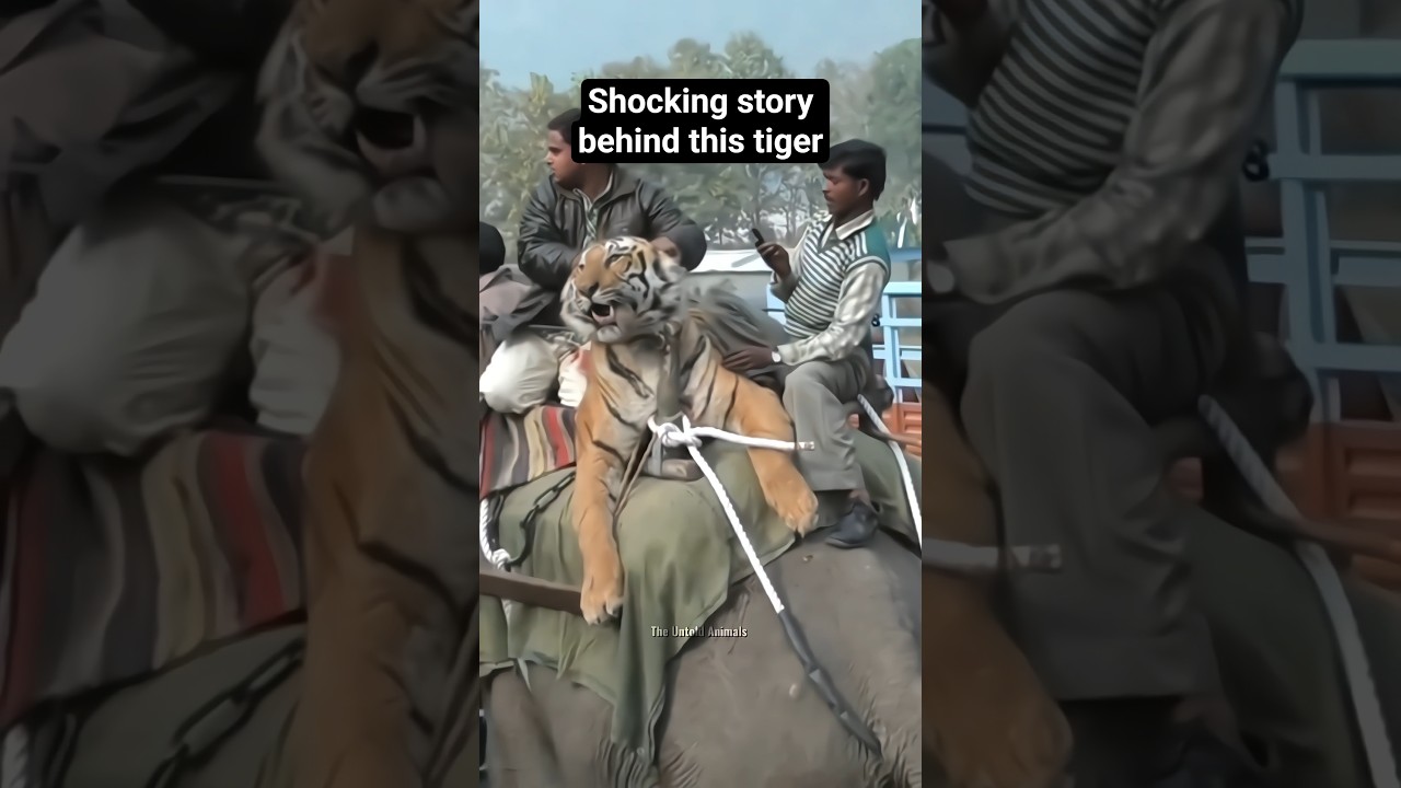 Why they tied tiger on an elephant?(Explained)