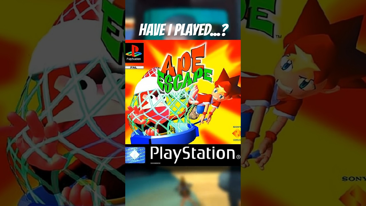 Играл ли я в Ape Escape? #ApeEscape #jakanddaxter #PS1 #PS2 #playstation