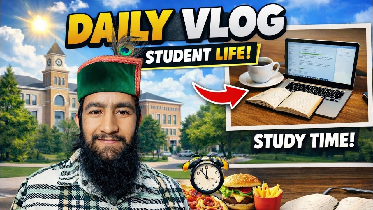 Campus Life Vlog | Department Day, Hostel Routine & Evening Bike Ride | CU Haryana | @kameshnoir 🏍️