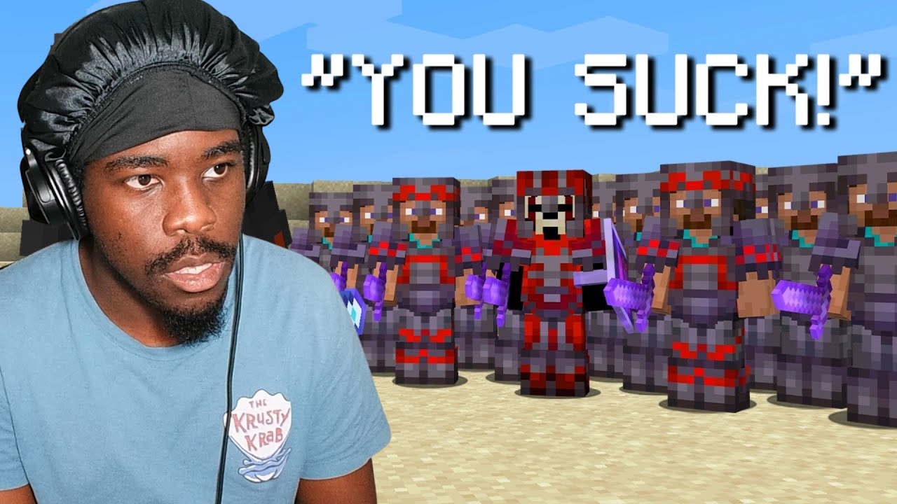 FlameFrags выступает в одиночку против ВСЕЙ команды Toxic Minecraft!