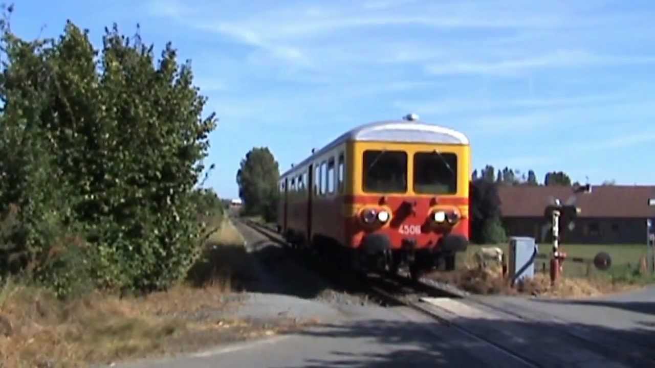 Aux bords des voies spécial 4506 du PFT sur la ligne 287.