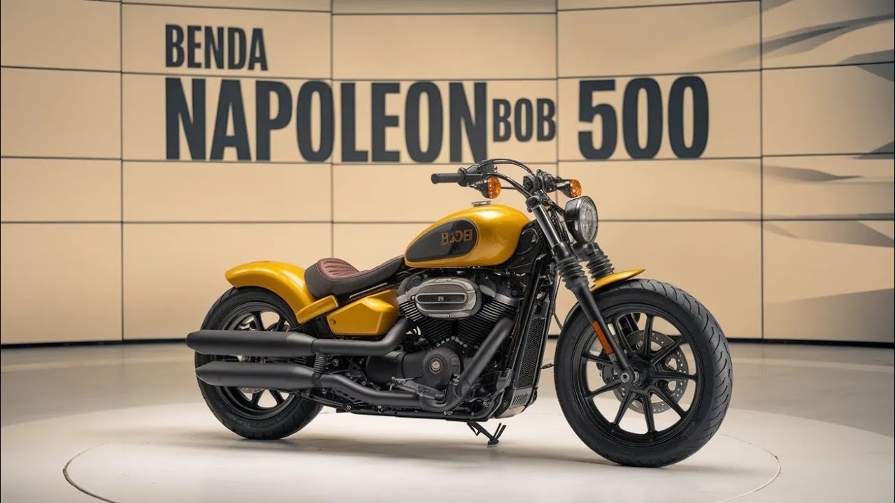 2026 Benda Napoleon Bob 500 – The Craziest 500cc Cruiser That’s Shocking the Entire Industry! 🔥