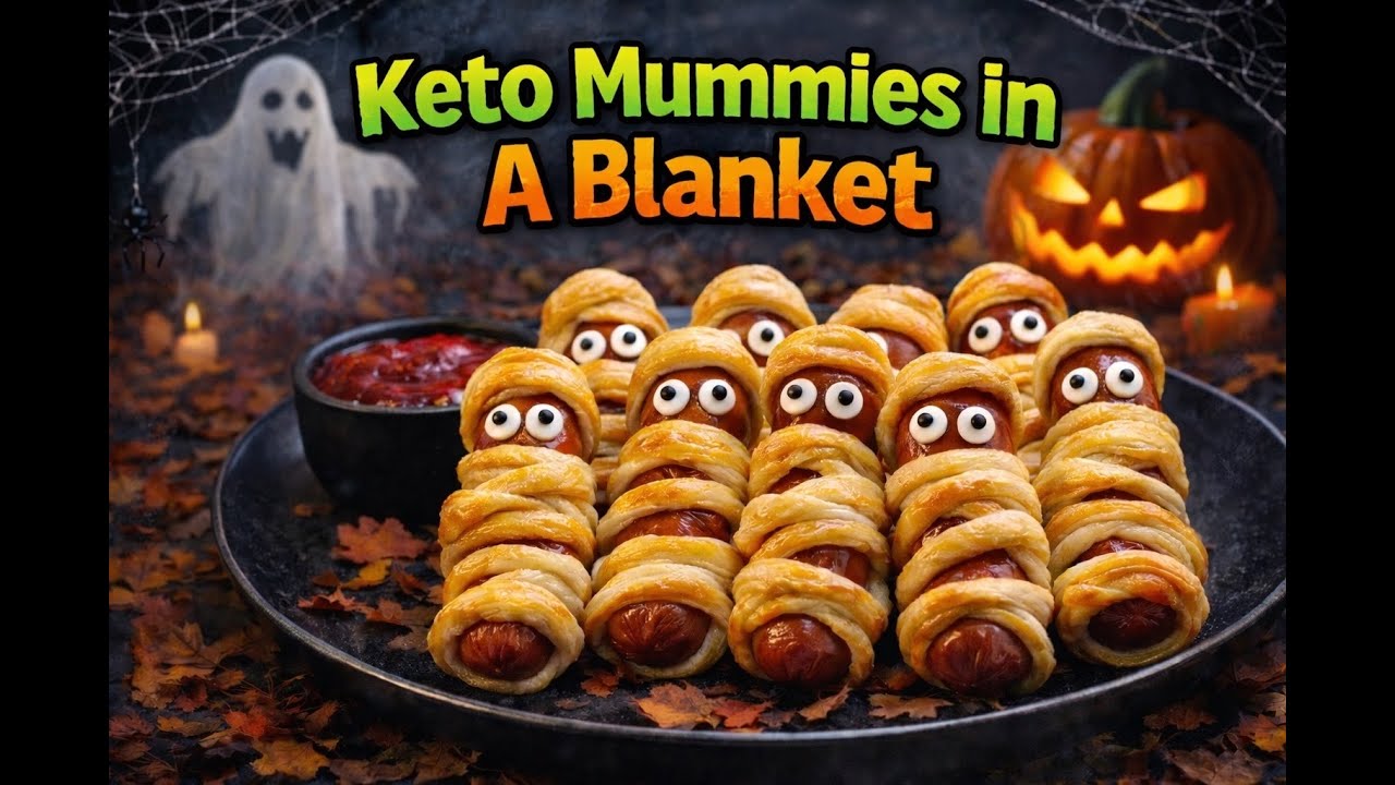 Keto Mummy Hotdogs