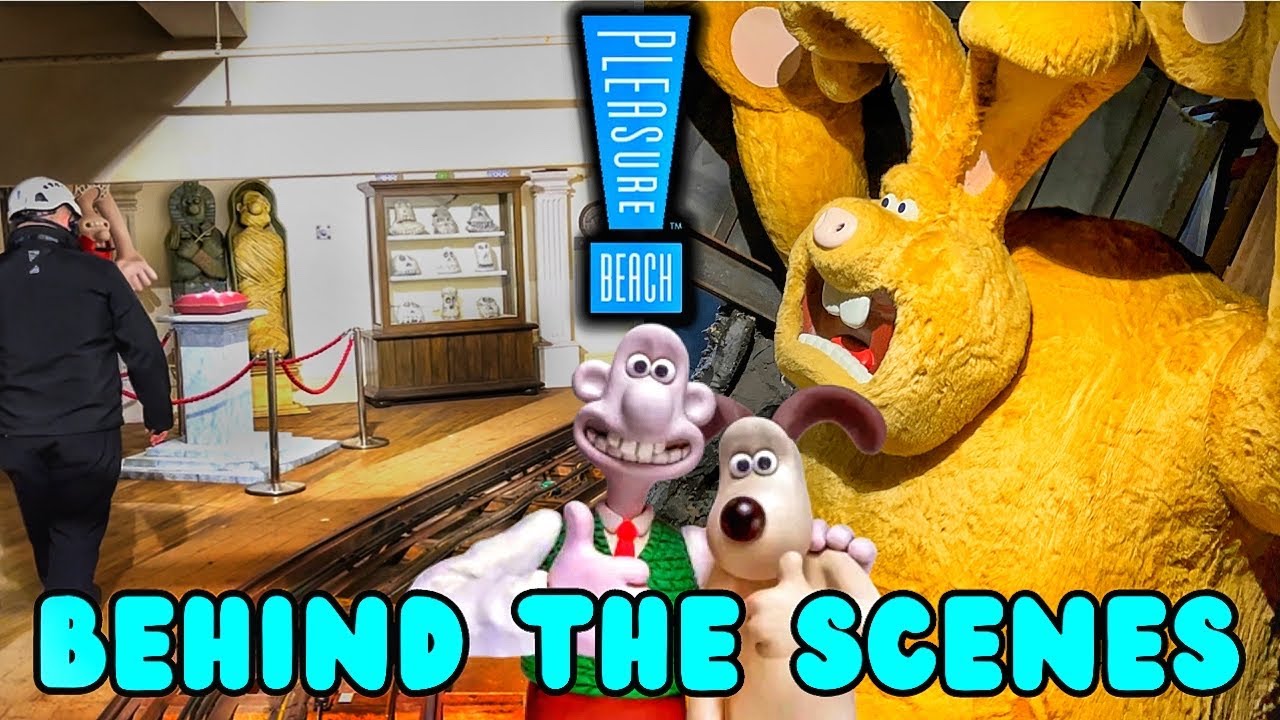 Wallace and Gromit Behind the Scenes Ride Tour - Blackpool Pleasure Beach Fan Club Event