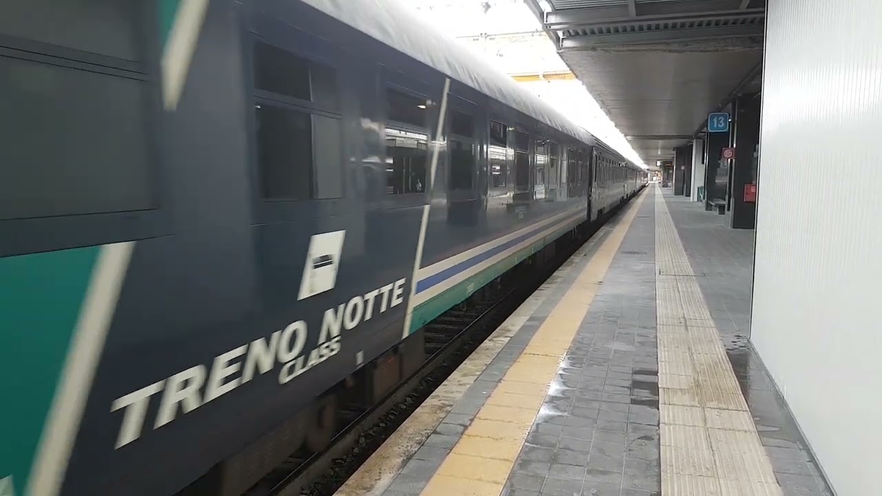 Intercity Notte 1960 Siracusa / Palermo Centrale - Roma Termini