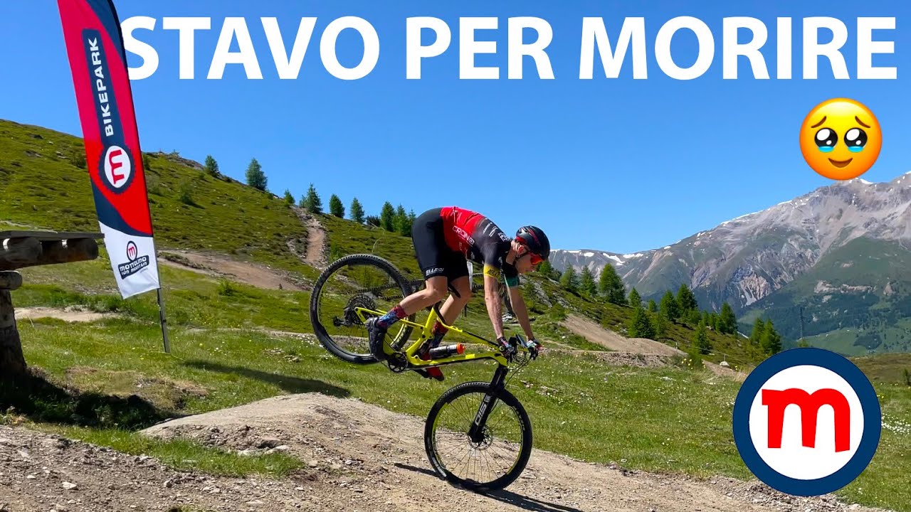 L'HO RISCHIATA GROSSA🥵 - mottolino bikepark