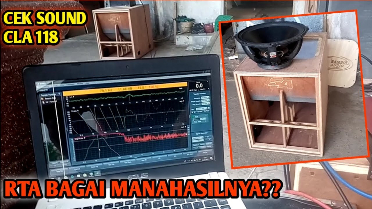 Cek sound + RTA CLA 118 BEGINI HASILNYA