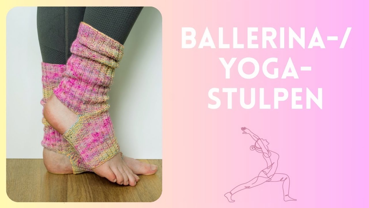 Ballerina/Yoga Stulpen stricken - Strickanleitung by justMiko