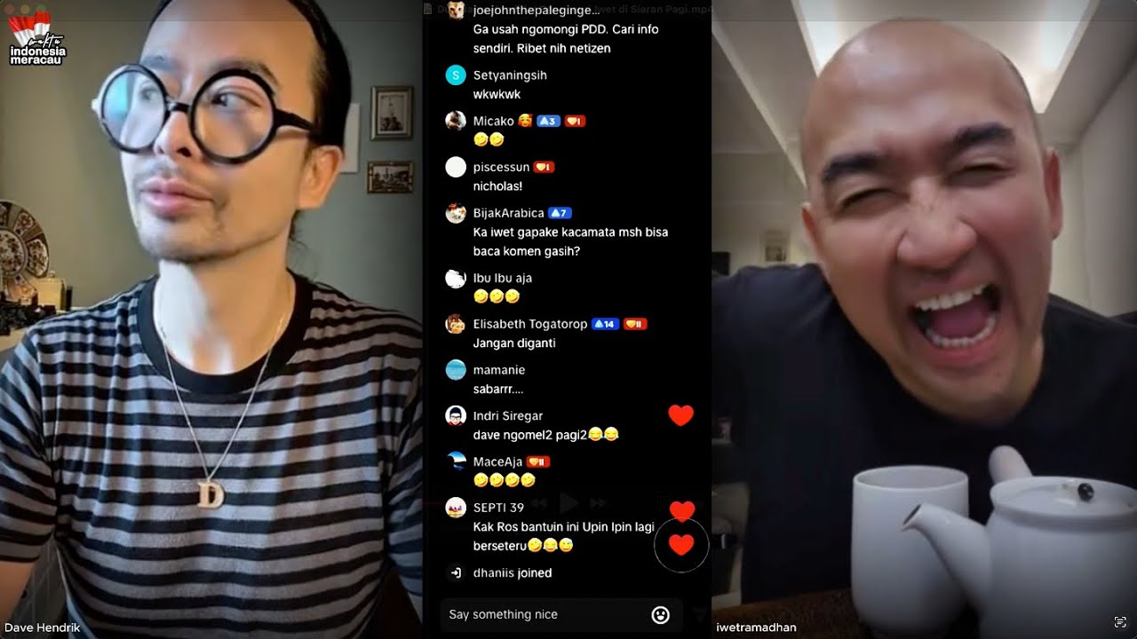 Dua Nama, Kandidat Pengganti Iwet di Siaran Pagi - Dave and Iwet