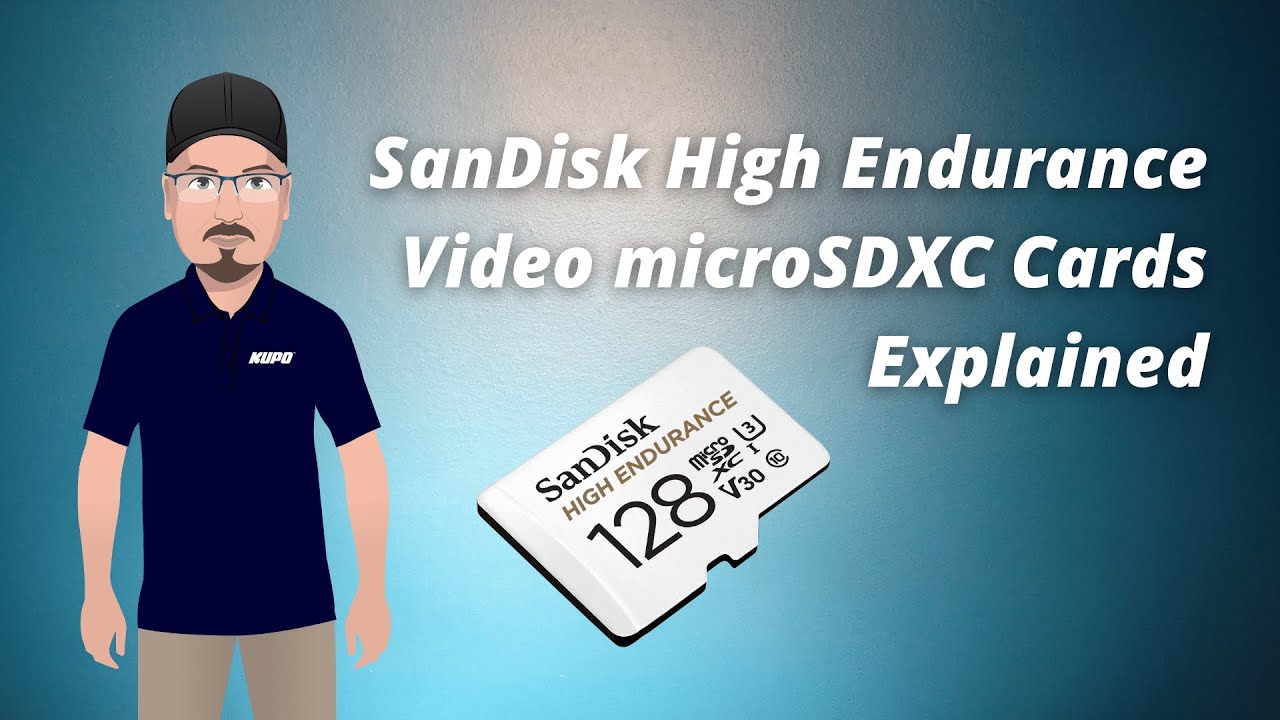 SanDisk High Endurance microSDXC Cards Explained