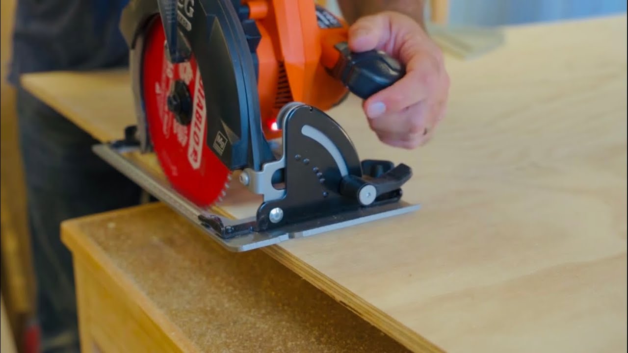 Don't be scared, learn how to use a circular saw, it's so easy  | DIY for beginners